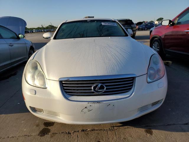 JTHFN48Y740055076 - 2004 LEXUS SC 430 WHITE photo 5