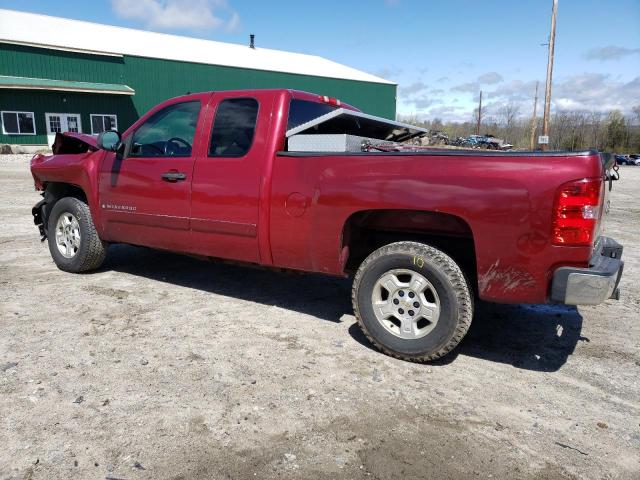 2GCEK19C871680683 - 2007 CHEVROLET silverado K1500 RED photo 2