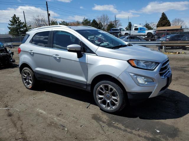 MAJ6P1WL1JC169446 - 2018 FORD ECOSPORT TITANIUM SILVER photo 4