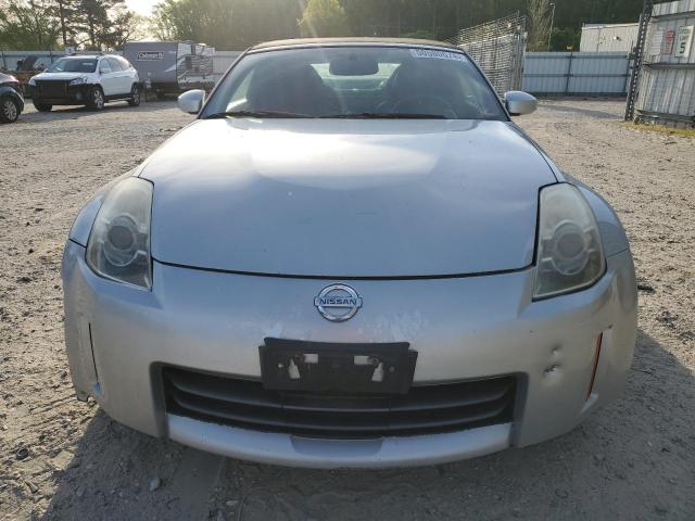 JN1BZ36A88M852166 - 2008 NISSAN 350Z ROADSTER SILVER photo 5