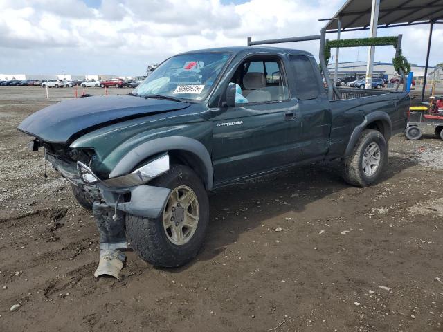 5TESM92N71Z877435 - 2001 TOYOTA TACOMA XTRACAB PRERUNNER მწვანე ფოტო 1