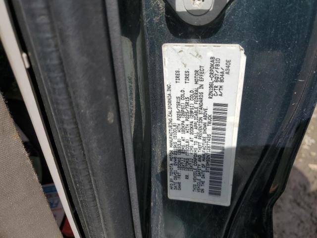 5TESM92N71Z877435 - 2001 TOYOTA TACOMA XTRACAB PRERUNNER მწვანე ფოტო 12
