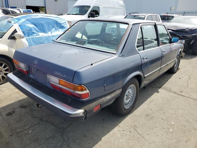 WBADK8301G9705124 - 1986 BMW 528 E AUTOMATIC BLUE photo 3