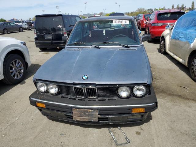 WBADK8301G9705124 - 1986 BMW 528 E AUTOMATIC BLUE photo 5