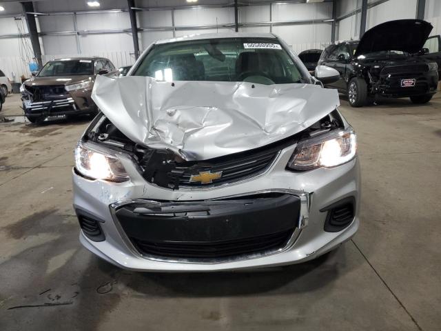1G1JB5SHXH4140441 - 2017 CHEVROLET SONIC LS SILVER photo 5