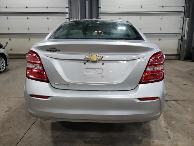 1G1JB5SHXH4140441 - 2017 CHEVROLET SONIC LS SILVER photo 6