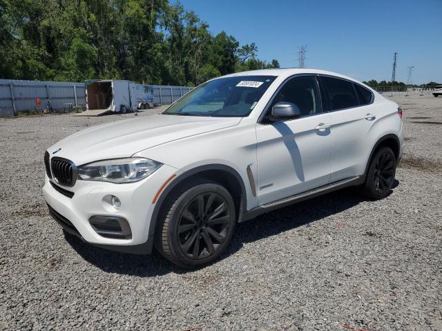 5UXKU2C57F0F95424 - 2015 BMW X6 XDRIVE35I WHITE photo 1