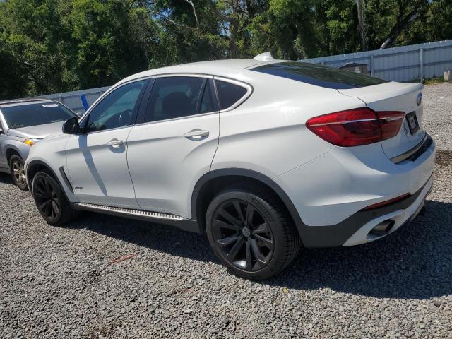 5UXKU2C57F0F95424 - 2015 BMW X6 XDRIVE35I WHITE photo 2