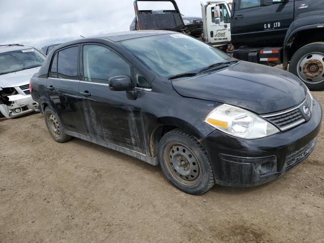 3N1BC11E88L418341 - 2008 NISSAN VERSA S BLACK photo 4