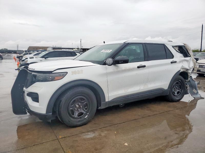 1FM5K8AC3MNA02725 - 2021 FORD EXPLORER POLICE INTERCEPTOR Ağ foto 1