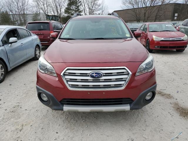 4S4BSELC3F3351106 - 2015 SUBARU OUTBACK 3.6R LIMITED RED photo 5