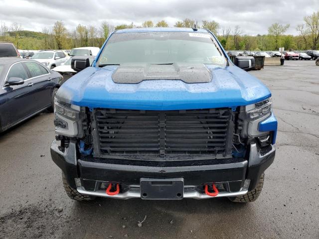 3GCUDHEL9NG633395 - 2022 CHEVROLET SILVERADO K1500 ZR2 BLUE photo 5