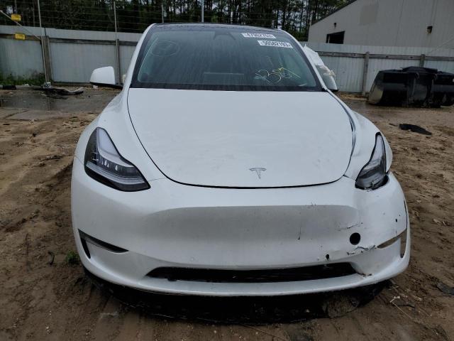 7SAYGDEE0NF423487 - 2022 TESLA MODEL Y WHITE photo 5