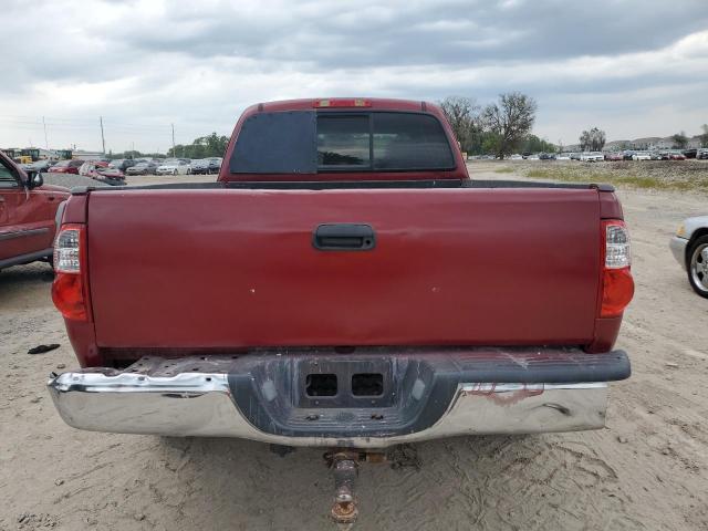 5TBRT34155S456446 - 2005 TOYOTA TUNDRA ACCESS CAB SR5 MAROON photo 6