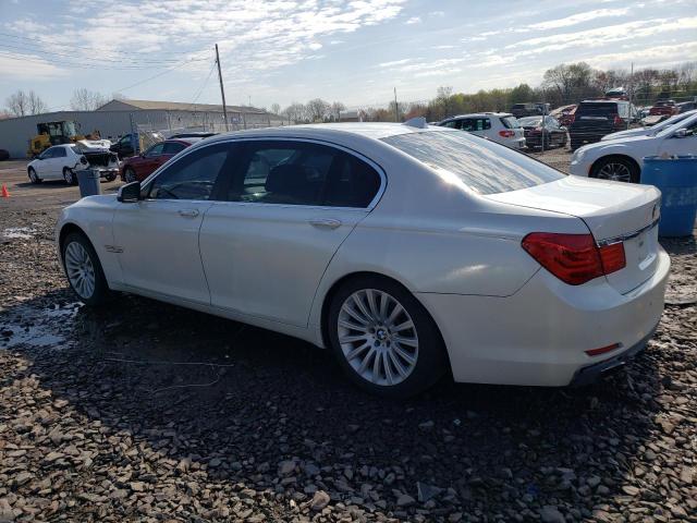 WBAKC8C50CC435218 - 2012 BMW 750 LXI WHITE photo 2