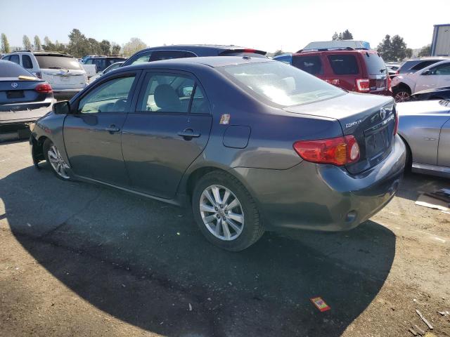 1NXBU4EE8AZ196381 - 2010 TOYOTA COROLLA BASE GRAY photo 2