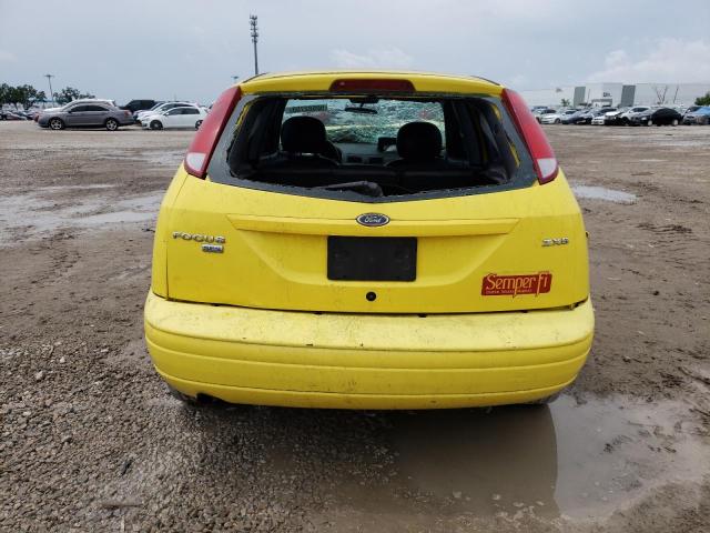 3FAFP37N05R133332 - 2005 FORD FOCUS ZX5 YELLOW photo 6