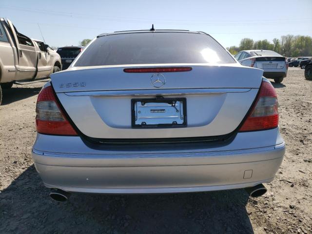 WDBUF72X47A993363 - 2007 MERCEDES-BENZ E 550 SILVER photo 6