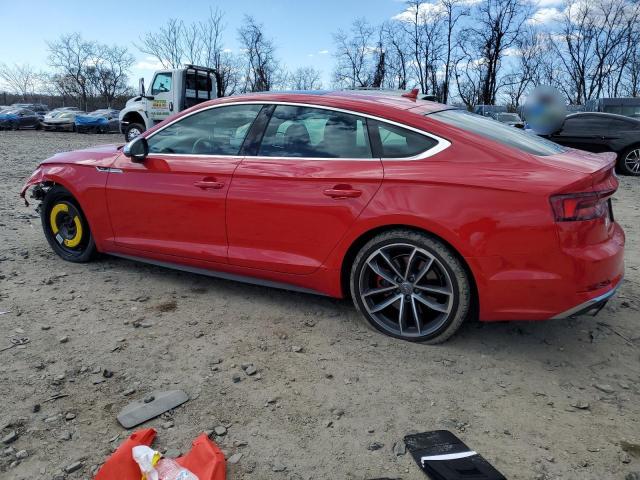 WAUC4CF5XJA052122 - 2018 AUDI S5 PRESTIGE 红色 照片 2