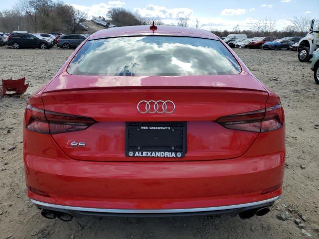 WAUC4CF5XJA052122 - 2018 AUDI S5 PRESTIGE 红色 照片 6