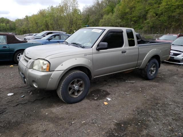 1N6ED26Y72C383601 - 2002 NISSAN FRONTIER KING CAB XE BEIGE photo 1