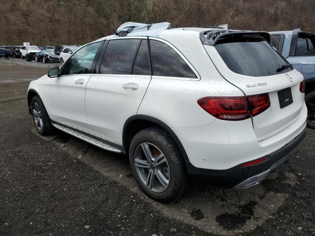 W1N0G8EB1NV396169 - 2022 MERCEDES-BENZ GLC 300 4MATIC WHITE photo 2