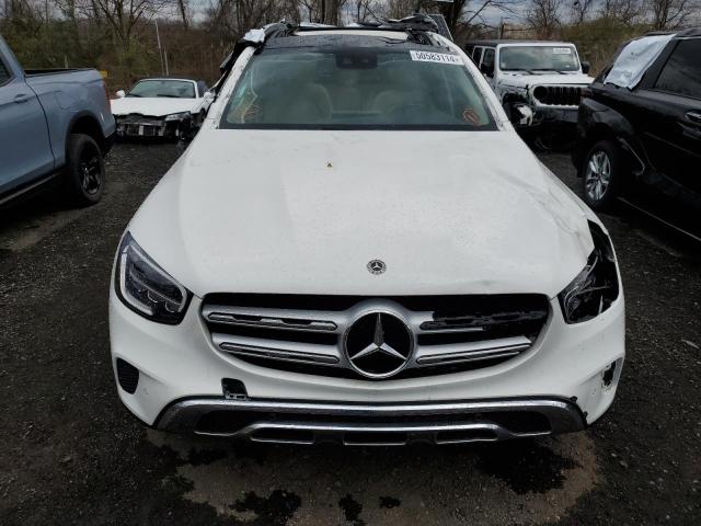 W1N0G8EB1NV396169 - 2022 MERCEDES-BENZ GLC 300 4MATIC WHITE photo 5