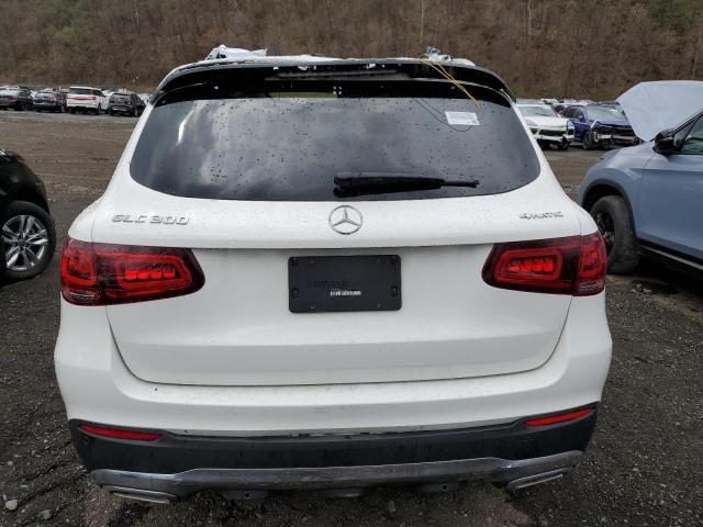 W1N0G8EB1NV396169 - 2022 MERCEDES-BENZ GLC 300 4MATIC WHITE photo 6