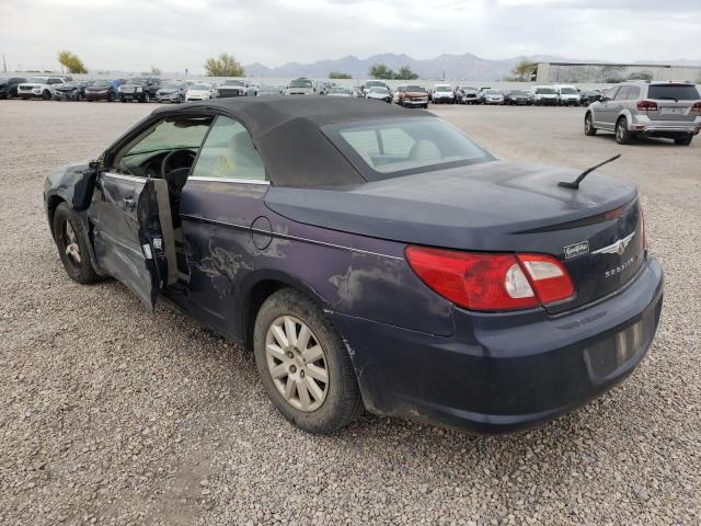 1C3LC45K18N147405 - 2008 CHRYSLER SEBRING BLUE photo 2