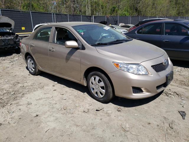 2T1BU40E09C173424 - 2009 TOYOTA COROLLA BASE CREAM photo 4