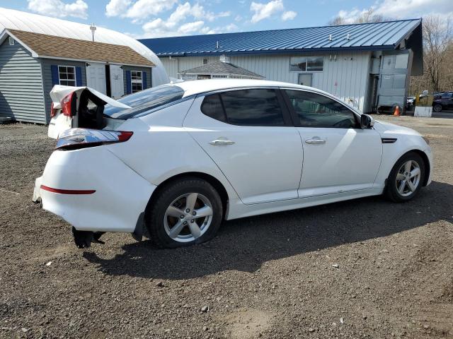 KNAGM4A73F5577913 - 2015 KIA OPTIMA LX WHITE photo 3