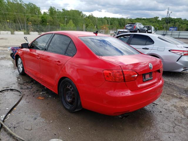 3VWD17AJ6EM312047 - 2014 VOLKSWAGEN JETTA SE RED photo 2