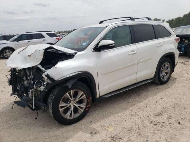5TDKKRFH1FS104782 - 2015 TOYOTA HIGHLANDER XLE Ağ foto 1