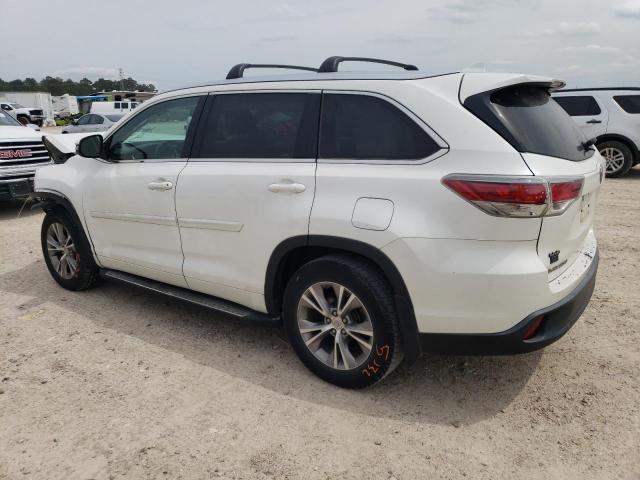 5TDKKRFH1FS104782 - 2015 TOYOTA HIGHLANDER XLE Ağ foto 2