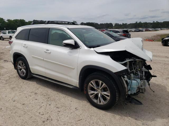 5TDKKRFH1FS104782 - 2015 TOYOTA HIGHLANDER XLE Ağ foto 4