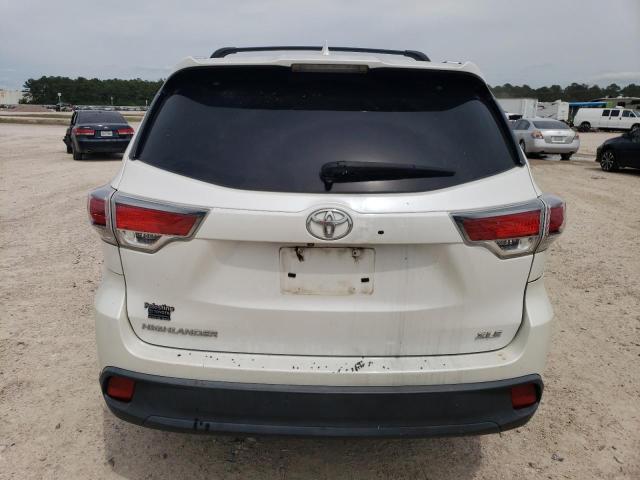 5TDKKRFH1FS104782 - 2015 TOYOTA HIGHLANDER XLE Ağ foto 6