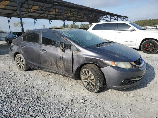 19XFB2F90EE060817 - 2014 HONDA CIVIC EXL GRAY photo 4