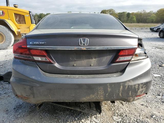 19XFB2F90EE060817 - 2014 HONDA CIVIC EXL GRAY photo 6