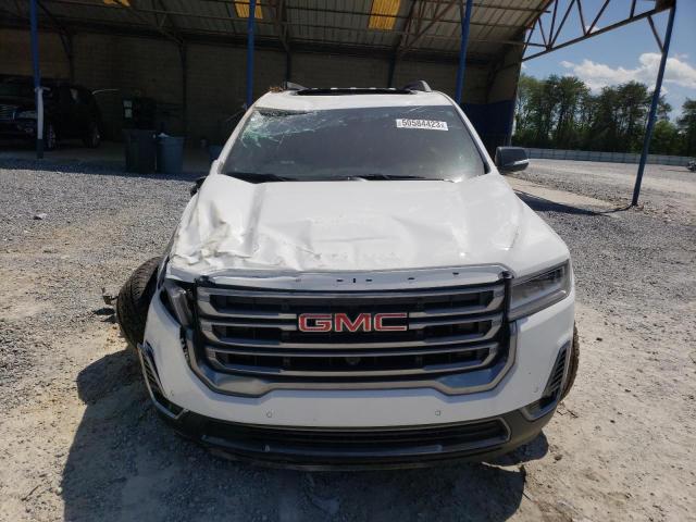 1GKKNLLS4PZ158229 - 2023 GMC ACADIA AT4 WHITE photo 5