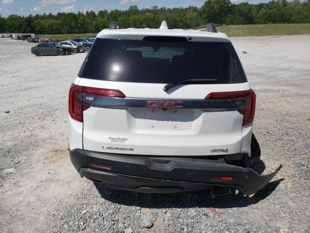 1GKKNLLS4PZ158229 - 2023 GMC ACADIA AT4 WHITE photo 6