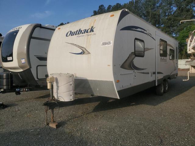4YDT26829AB451995 - 2010 KEYSTONE OUTBACK WHITE photo 2