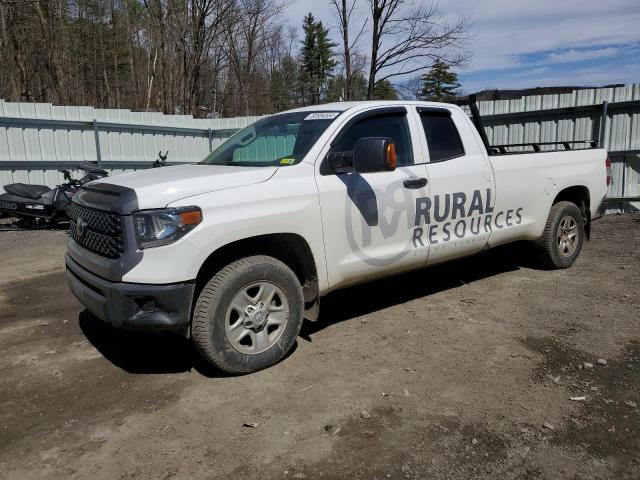 5TFCY5F12LX026193 - 2020 TOYOTA TUNDRA DOUBLE CAB SR/SR5 WHITE photo 1