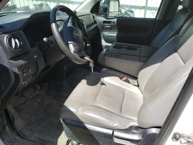 5TFCY5F12LX026193 - 2020 TOYOTA TUNDRA DOUBLE CAB SR/SR5 WHITE photo 7