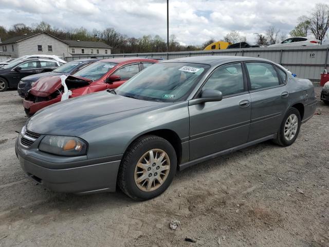 2G1WF55E159128103 - 2005 CHEVROLET IMPALA GRAY photo 1