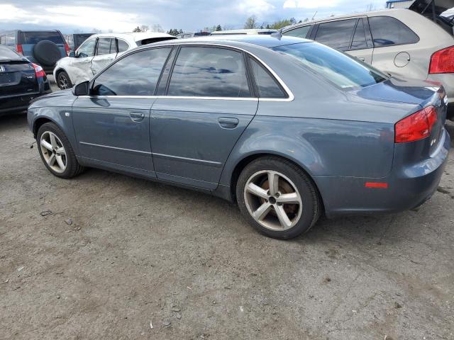 WAUDH78E57A245428 - 2007 AUDI A4 3.2 QUATTRO GRAY photo 2