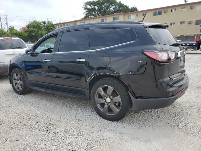 1GNKRHKDXHJ325894 - 2017 CHEVROLET TRAVERSE LT BLACK photo 2