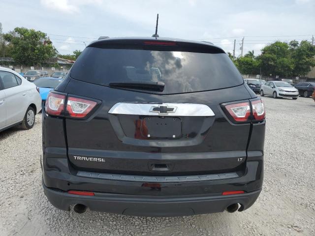 1GNKRHKDXHJ325894 - 2017 CHEVROLET TRAVERSE LT BLACK photo 6