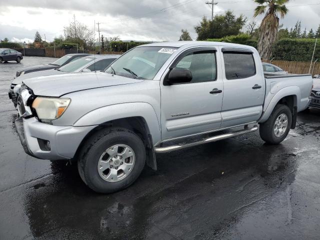 3TMJU4GN7CM134443 - 2012 TOYOTA TACOMA DOUBLE CAB PRERUNNER SILVER photo 1