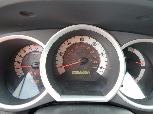 3TMJU4GN7CM134443 - 2012 TOYOTA TACOMA DOUBLE CAB PRERUNNER SILVER photo 9