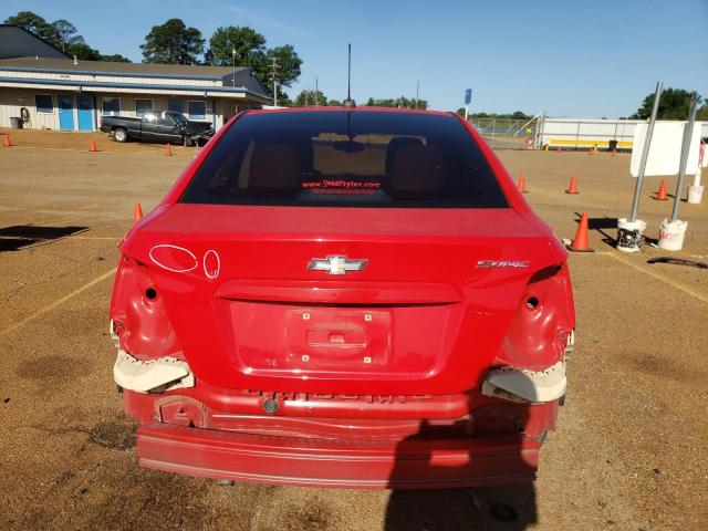 1G1JA5SH4F4149796 - 2015 CHEVROLET SONIC LS 红色 照片 6